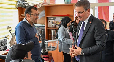Vali Baruş’tan engelli bireylere yönelik ziyaret