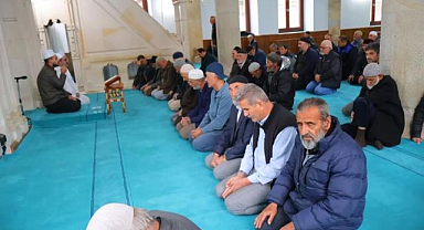Yakutiye Camii’nde Kur’an ziyafeti