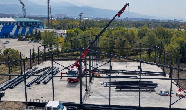 Yakutiye Spor Kampüsü’ne iki kapalı tenis kortu