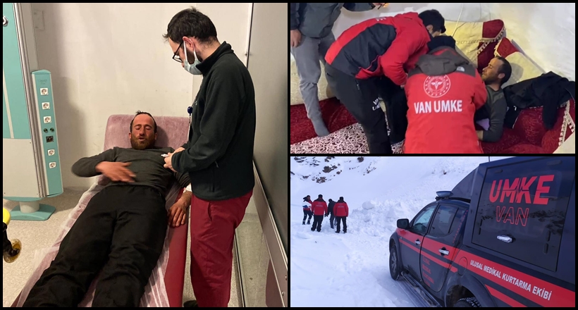 UMKE’den Hasta Kurtarma Operasyonu