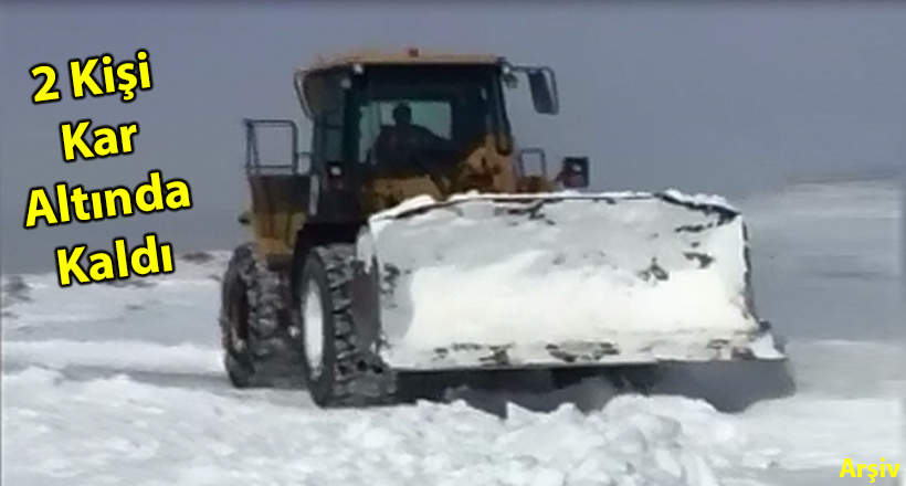 Erzurum'da Çığ Düştü!