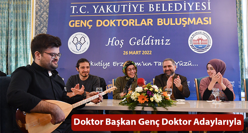 Doktor Başkan Genç Doktor Adaylarıyla