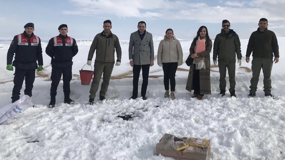 Yaban Hayvanları İçin Doğaya Et Bırakıldı