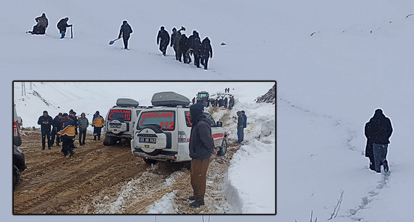 İşçilerin Üzerine Çığ Düştü