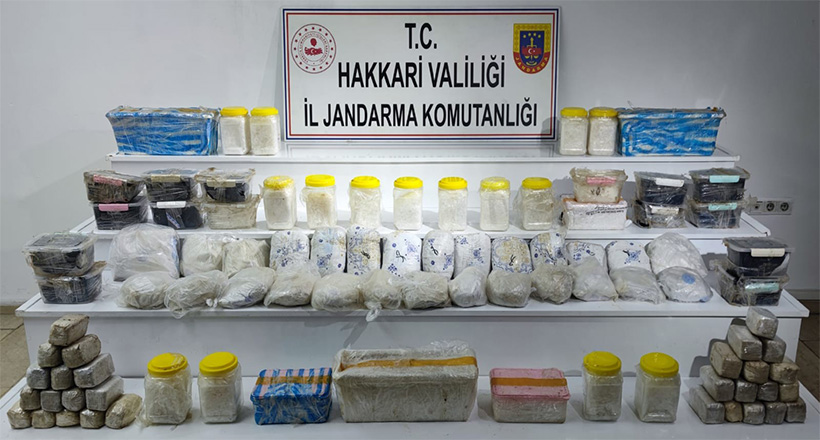 97 Kilo Uyuşturucu Ele Geçirildi