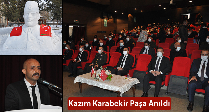 Kazım Karabekir Paşa Anıldı