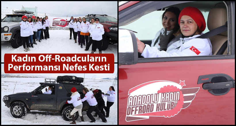 Kadın Off-Roadcuların Performansı Nefes Kesti