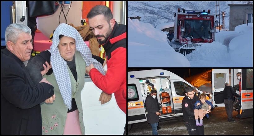 Anne ve 5 Çocuğu Sobadan Zehirlendi