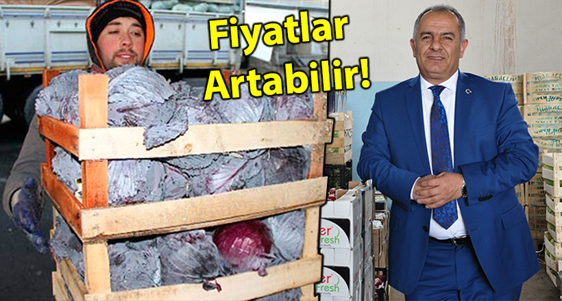 Kar Meyve Sebzeyi Vurdu