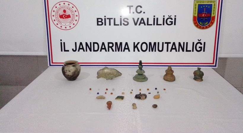 Bitlis’te Tarihi Eser Kaçakçılığı