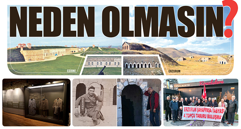Eski Askerlerin Talebi; Şahappaşa Tabyası Müze Olsun